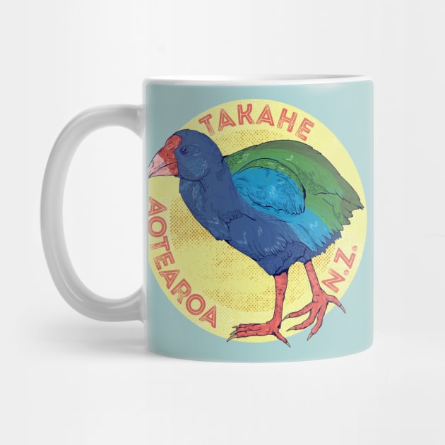 Takahe New Zealand Bird by mailboxdisco
